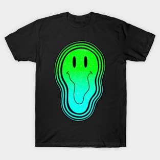 Green & Blue Smiley T-Shirt